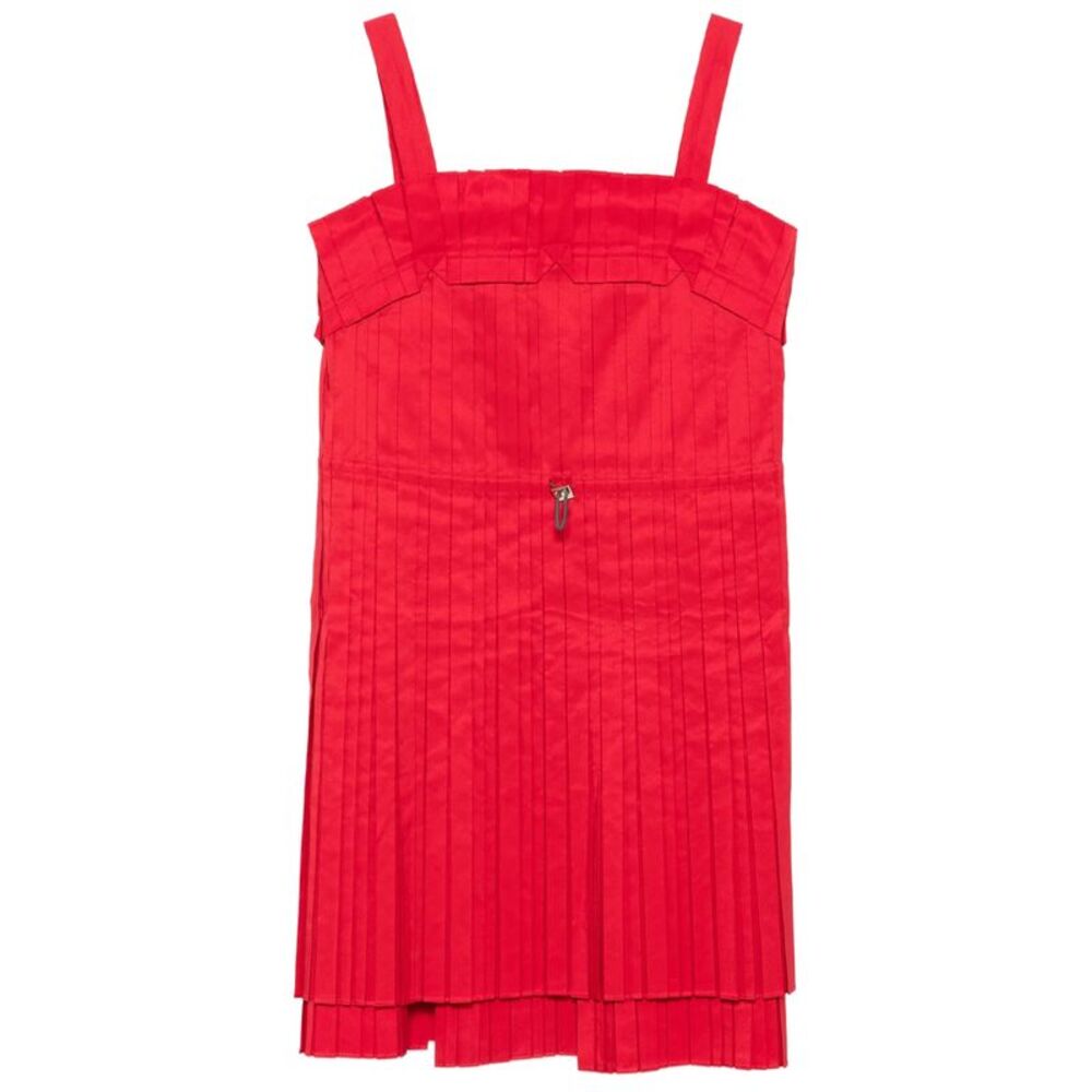 Pleated Mini Dress Women